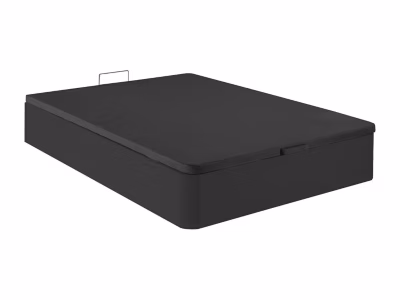 Sommier coffre 120 x 200 cm – Noir mat – HESTIA de YSMÉE