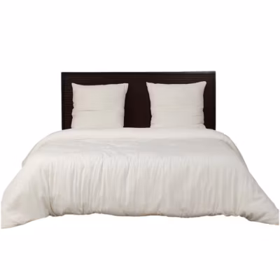 Parure de lit gaze de microfibre 220 x 240 cm blanc