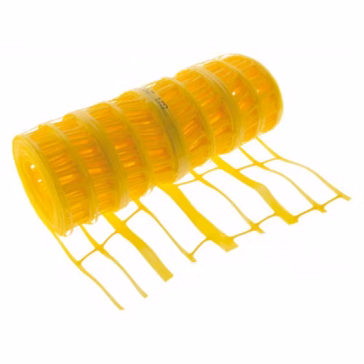 Grillage diamètre 30cm 100m jaune Janoplast