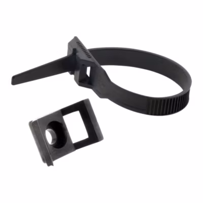 Lot de 25 colliers de câblage 9x 180mm – Noir – Zenitech