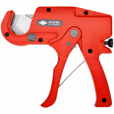 Knipex Coupetube pour tubes en plastique et tuyaux – 94 10 185, capacité 6-35 mm.