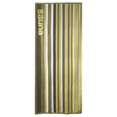Drap de bain 85×200 cm collection SAUNA EFFICIENCE minuscule vert
