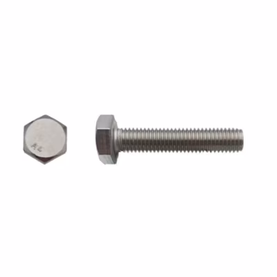 100 Vis Métaux Tête Hexagonale F/Total 12 x 16 mm – DIN 933 – Inox A4 – D-Work