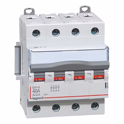 406480 Interrupteur Sectionneur Tétrapolaire 4p 400v – 40a – 4 Modules – Bornes à Vis Legrand Dx3-is