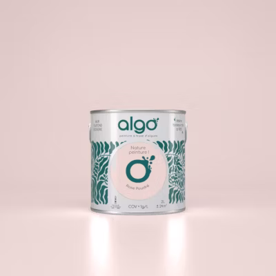 Peinture Algo – Rose Poudré – 0.5L – Velours