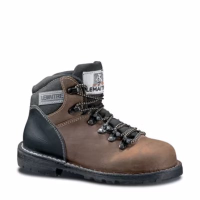 Chaussures de sécurité montantes Lemaitre Sahara S3 CI HRO Marron / Noir 37
