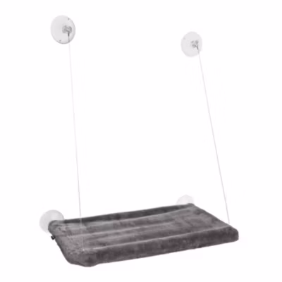 Hamac de fenêtre pour chat Chill en peluche
