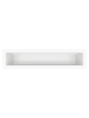 Grille d&rsquo;aération de cheminée blanc – Loft 90×400