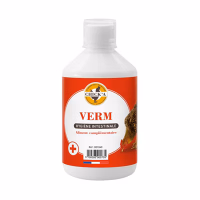 Aliment diététique complémentaire CHICK&rsquo;A Verm