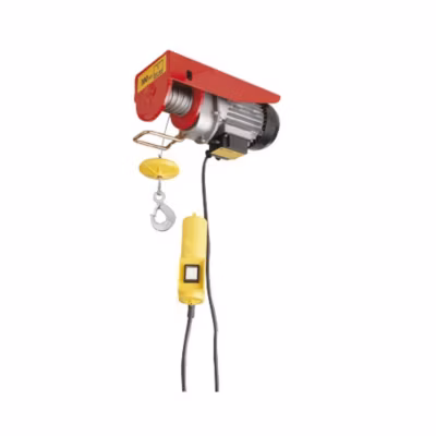 Palan electrique 500 1000Kg pour levage et traction avec moufle de levage