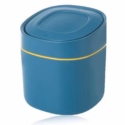 Poubelle de Table de 0,5L bleu