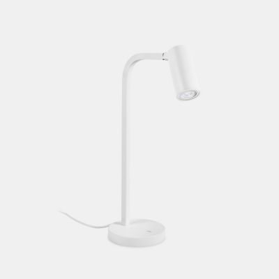 LAMPE DE TABLE SIMPLY GU10 7W BLANC