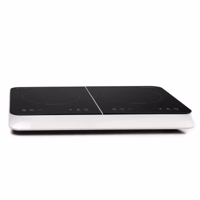 BELDEKO Plaque Induction 2 Feux Portable – 3500W – Commandes Tactile – Minuteur Sécurité Enfant – Marque Française