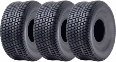 Pneus pour gazon 25×12.00-9, 4 plis, pour tondeuse utilitaire John Deere Gator P532, 830 kg (jeu de 3)