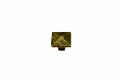 Bouton de meuble zamac diamètre 25 mm bronze vieilli lot de 24 piéces