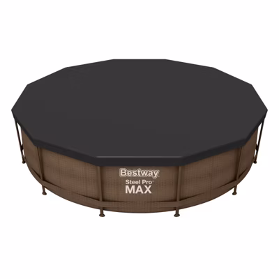 Bestway Bâche 4 saisons ronde pour piscine diamètre 360 et 366 cm