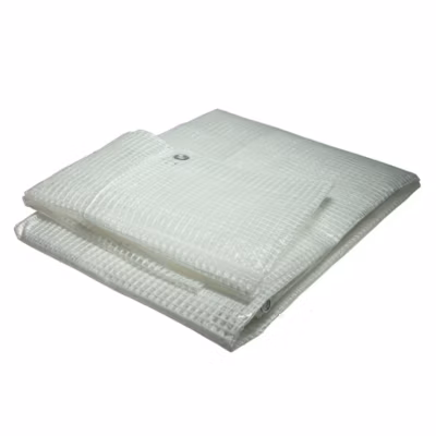 Bâche de jardin 4 x 3 m Armée transparente en polyéthylène 170g/m²
