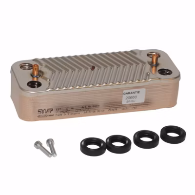 Echangeur sanitaire 16 plaques – DIFF pour Chaffoteaux : 65116537