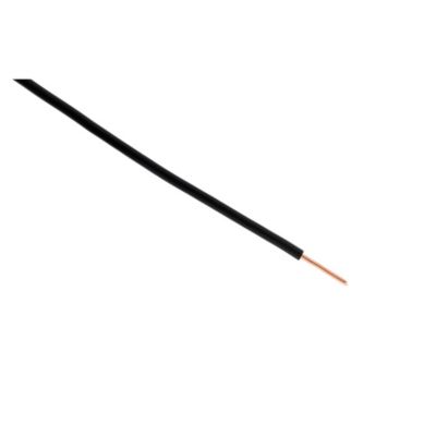 Fil électrique H07V-U 2,5mm² noir – 100m – Zenitech