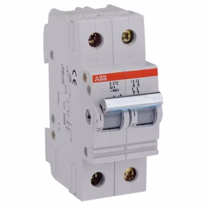 Interrupteur/sectionneur mod. 2P 63A SD200 ABB