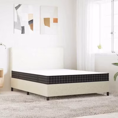 vidaXL Matelas à ressorts bonnell moyen 160×200 cm 3206380