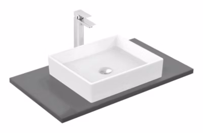 Ideal Standard Lavabo à poser 500×420 blanc sans trop plein