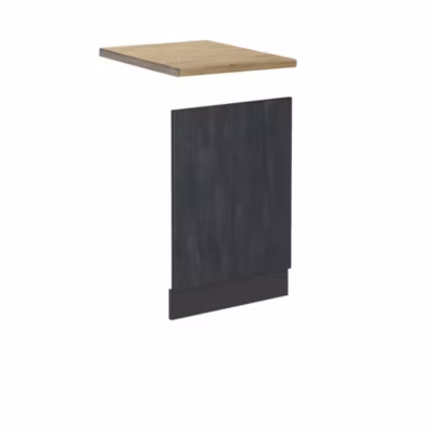 Vicco Façade Béton noir 45cm PT Chêne