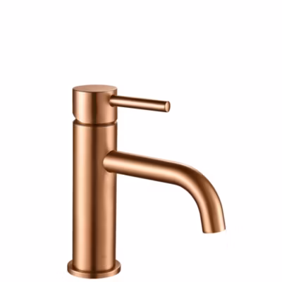 Robinet de lavabo REA Lungo brushed copper low