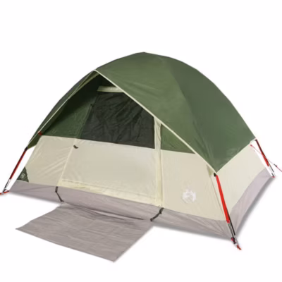 Tente de camping à dôme 2 personne vert imperméable vidaXL