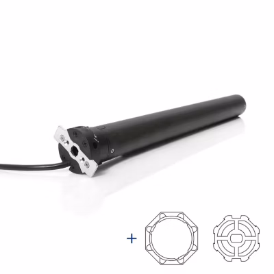 Moteur Volet Radio AVOSDIM D.45 50Nm + adaptations axe octo60