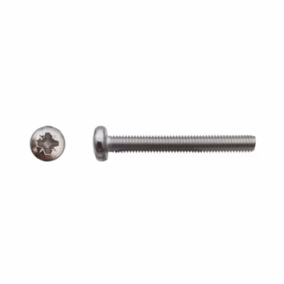 200 Vis Métaux Tête Cylindrique Pozidriv 6 x 20 mm – DIN 7985 – Inox A4 – D-Work