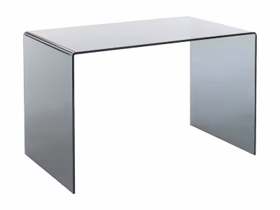 Bureau – Verre trempé fumé – Noir – ELSTRON