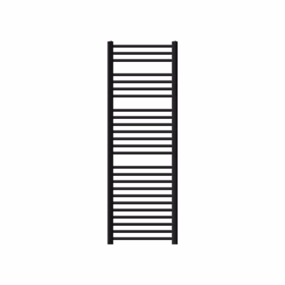 Radiateur de salle de bain Sahara 500×1500 mm noir mat courbé