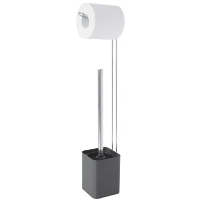 Serviteur wc brosse et dérouleur viki carbone