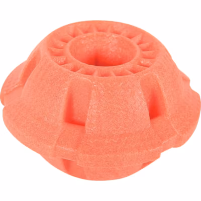 Jouet balle Moos D 8 cm TPR flottant orange pour chien