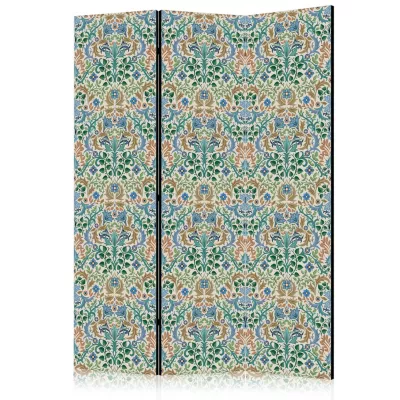 Paravent – Motif rétro vintage complexe et riche dans un style victorien