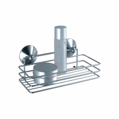 Etagère de douche à  ventouses Chromé MSV