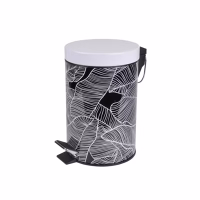 Poubelle a pedale metal Amazonie