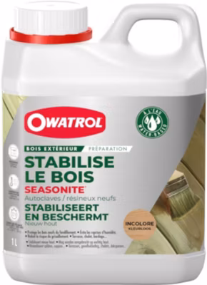 Stabilisateur pour bois neufs Owatrol SEASONITE  1 litre