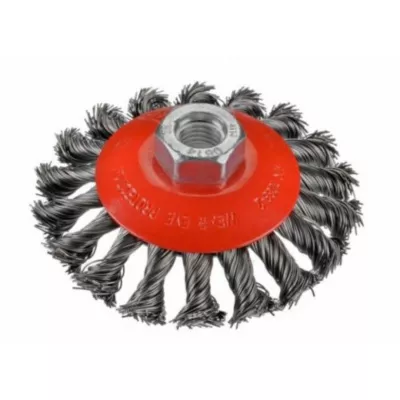 Brosse conique fil acier tressé KBZ 100mm M14 – OSBORN – 2008622151