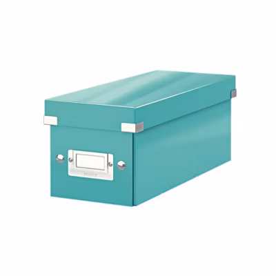 Boîte en carton pour CD Click & Store WOW – Menthe