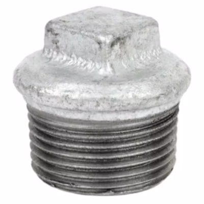 Bouchon mâle fonte galvanisée – 33x42mm (1 »1/4)