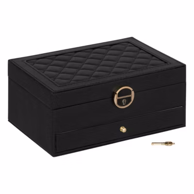 Boite bijoux noire l24,5 – feeric lights & christmas