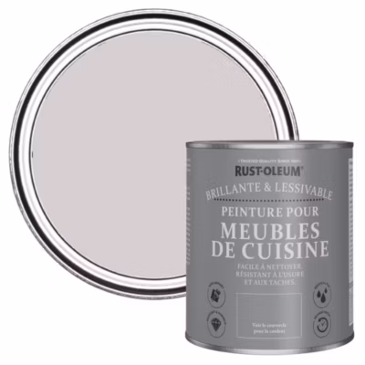 Peinture Violette pour Meubles de Cuisine, Brillant – RUST-OLEUM – Baboushka 750ml