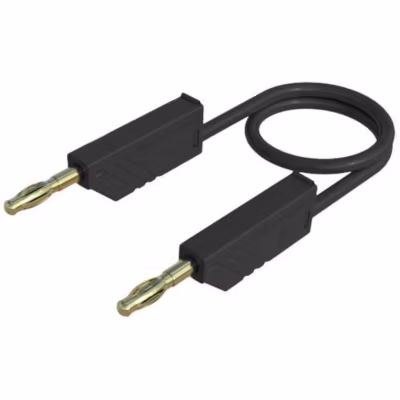 Hirschmann MLN 50/2,5 SW Cordon de mesure banane 0,50 m noir – 32 A