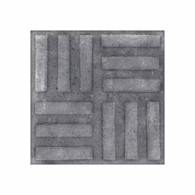 Carrelage sol / mur effet ciment 20×20 cm WORLD STREET NORVINS GRAFITO