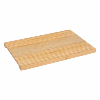 Planche à découper avec rainuresen bambou 40x27cm – Beige- 5five
