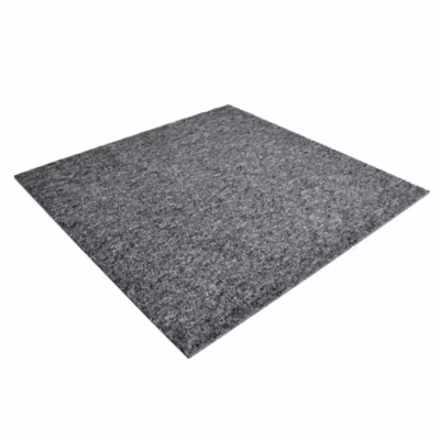 Dalle moquette bouclée – Gris – Paquet de 5 m²