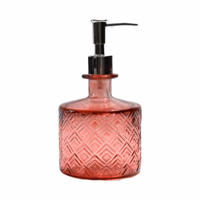 Distributeur de Savon Verre Recyclé Pétale 17,5 cm BRAID