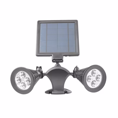 Double Projecteur Led Multicolores Solaire L350 Wi-light